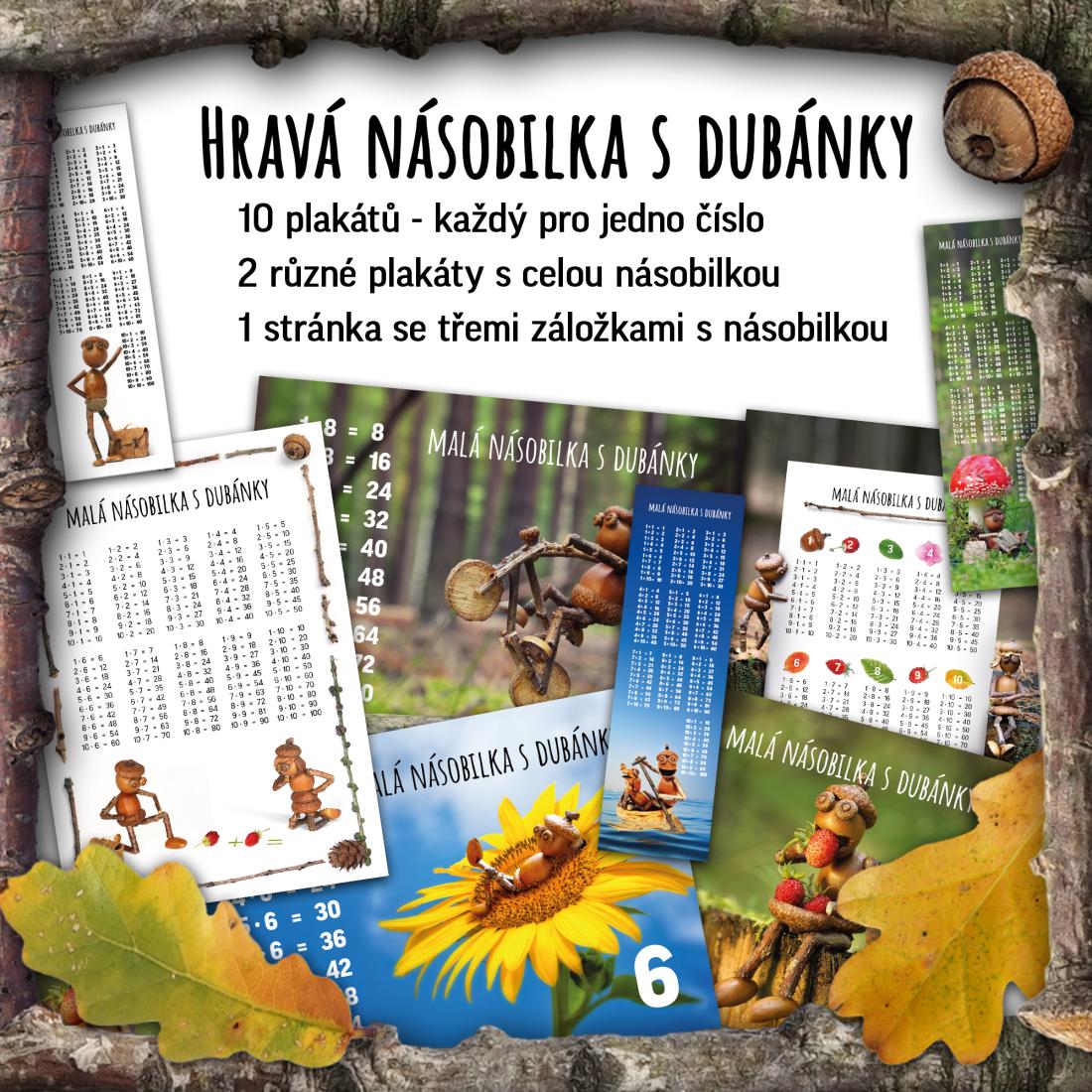 Hravá násobilka s dubánky