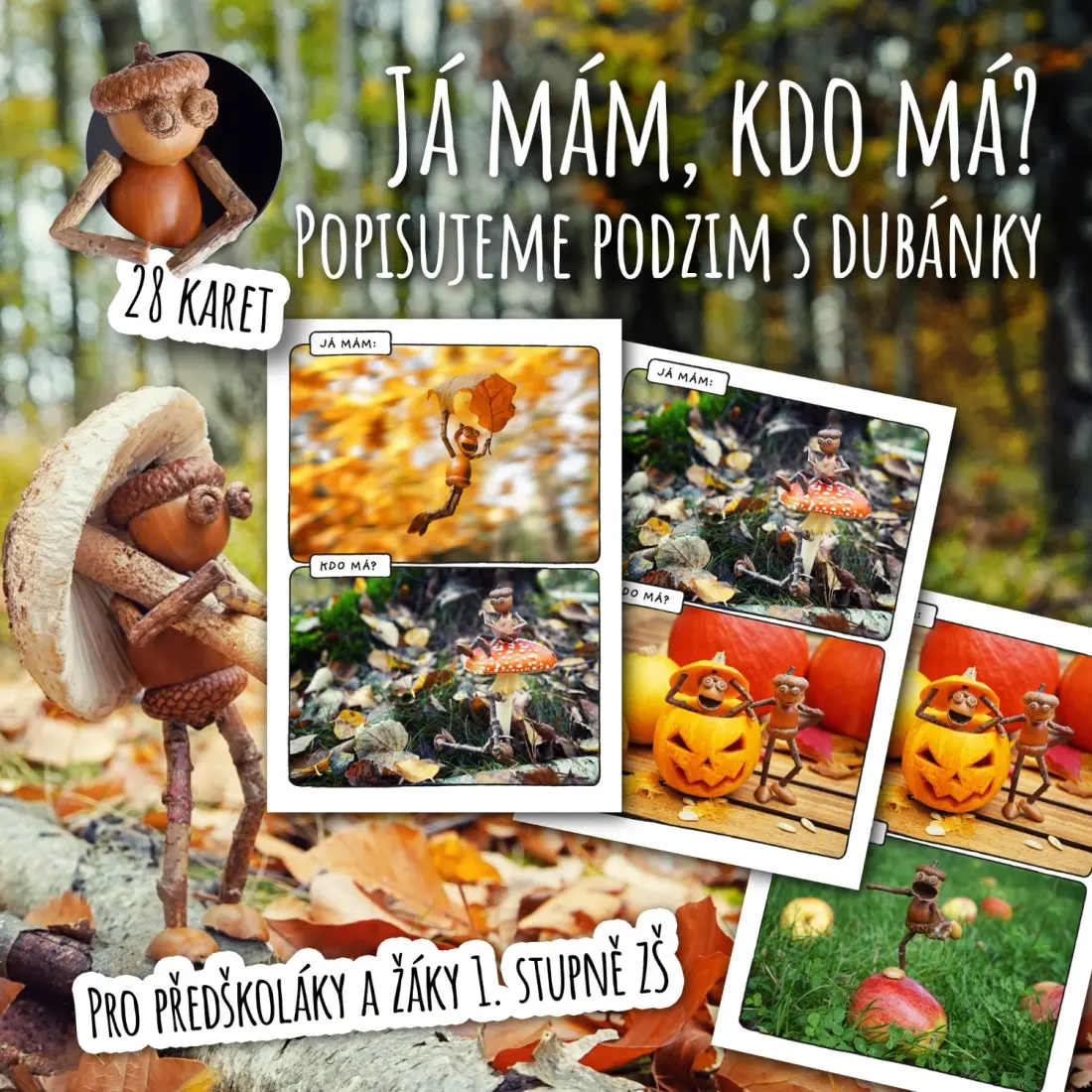Já mám, kdo má? – Popisujeme podzim s dubánky