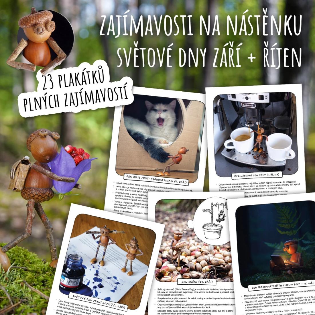 Zajímavosti na nástěnku: Světové dny – září a říjen