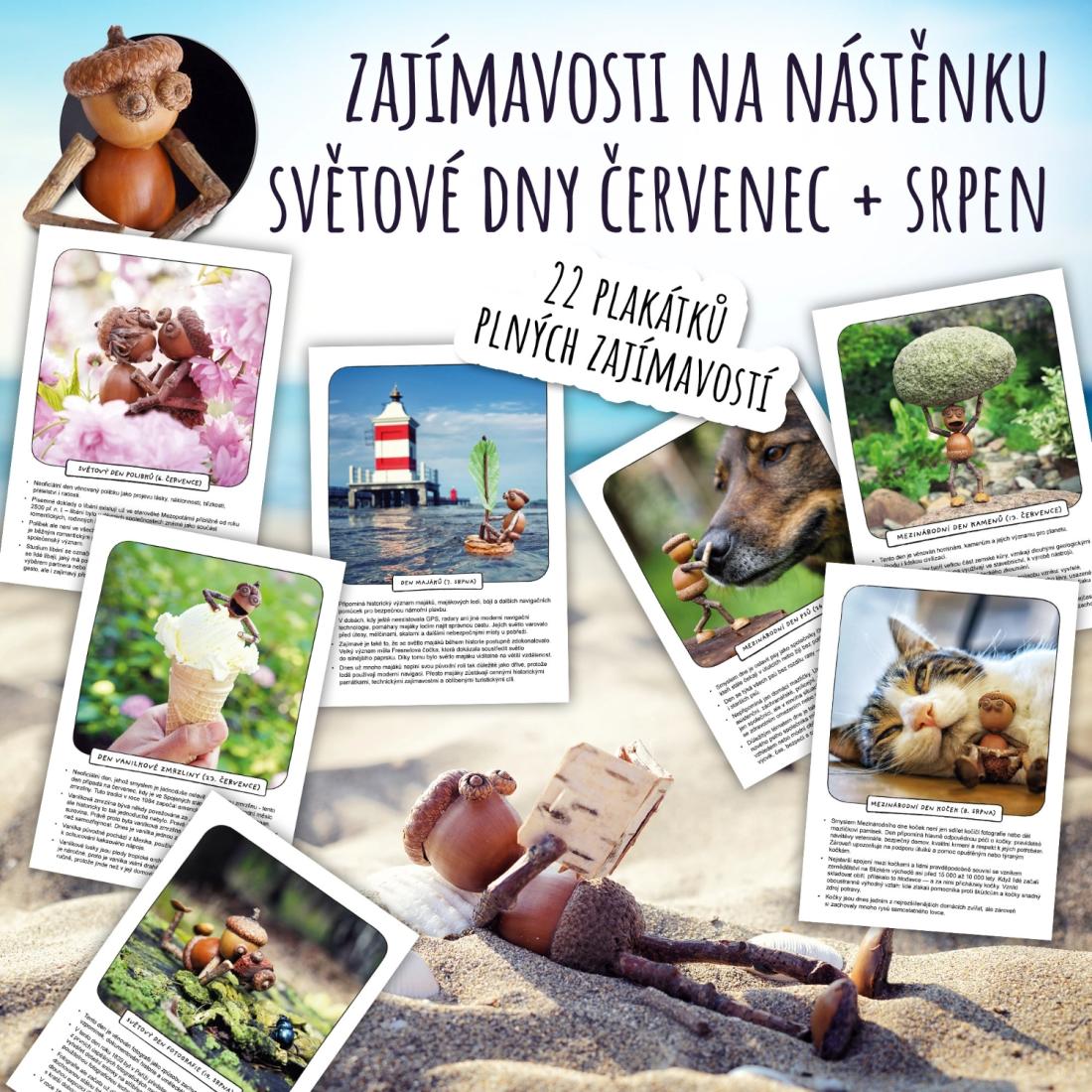 Zajímavosti na nástěnku: Světové dny – červenec a srpen