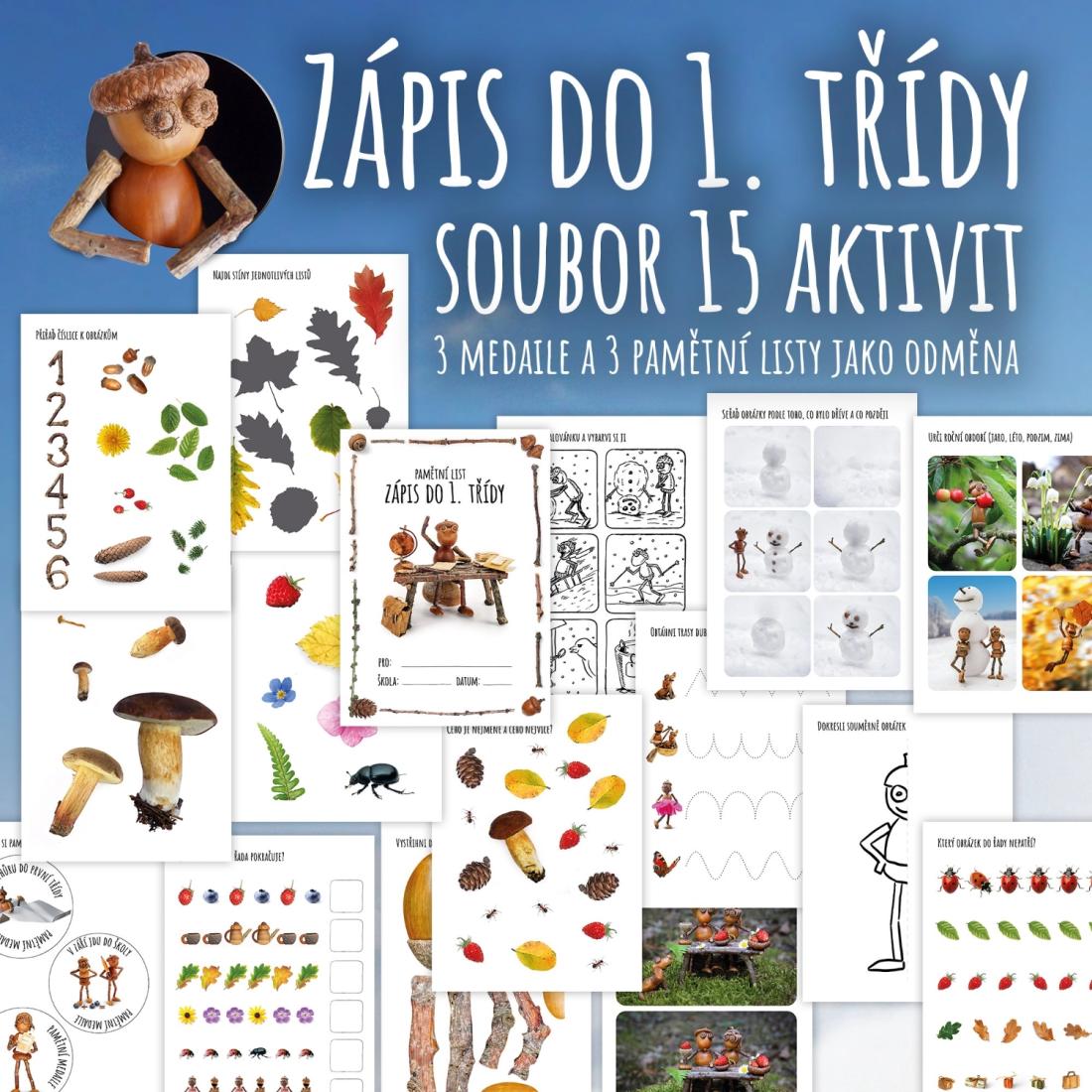Zápis do 1. třídy s dubánky - soubor aktivit