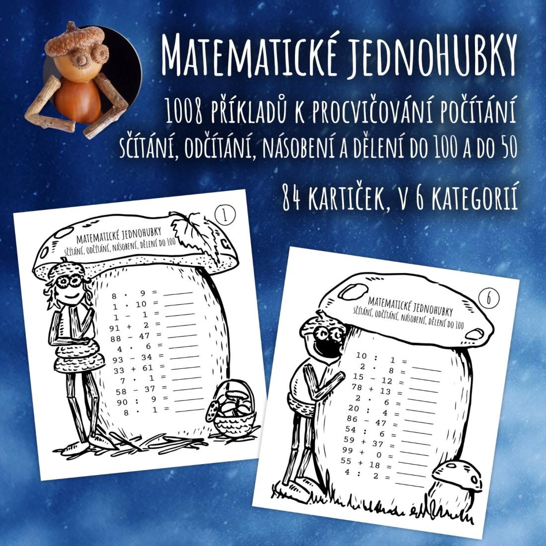 Matematické jednoHUBKY