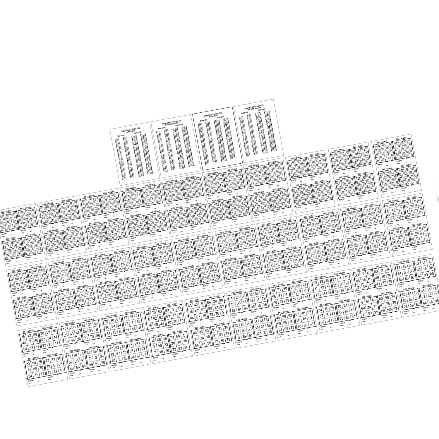 Matematické BINGO - počítání do 100 – obrázek 4