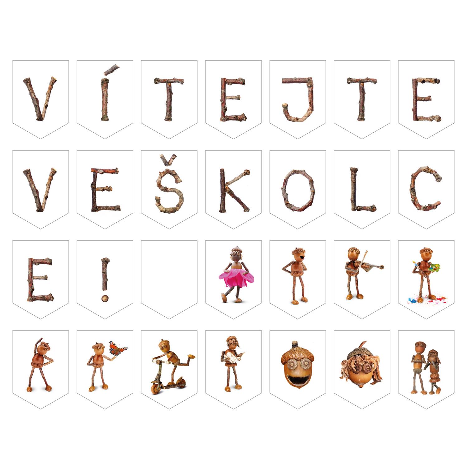 Girlanda na uvítanou do školky – obrázek 3