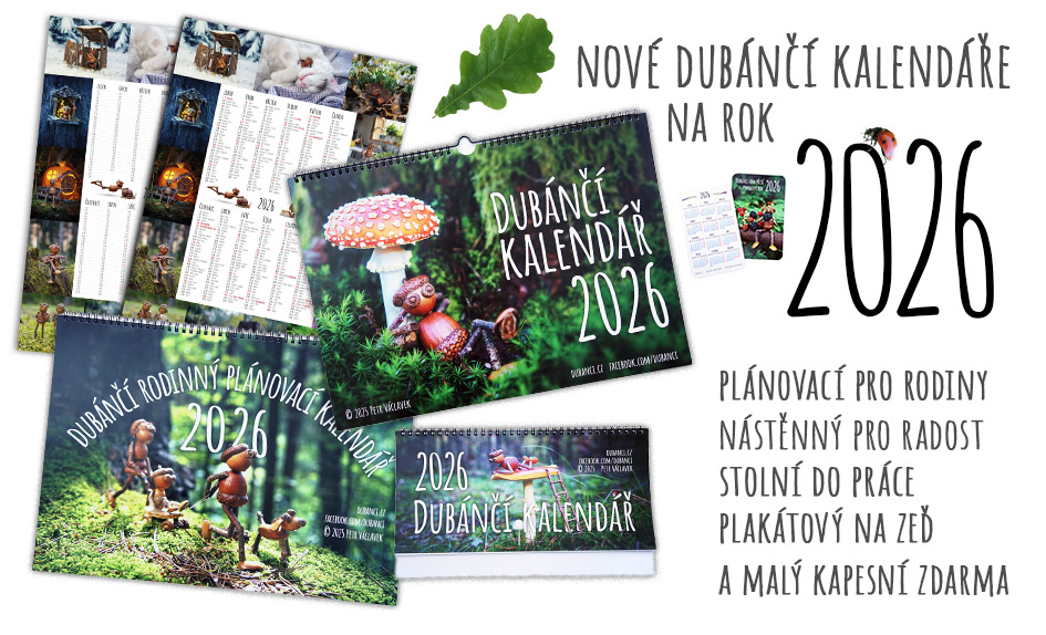 Dubánčí kalendáře 2026