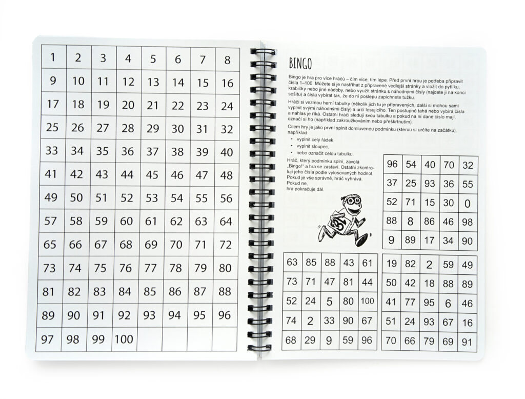 Můžete si zahrát i klasické BINGO!