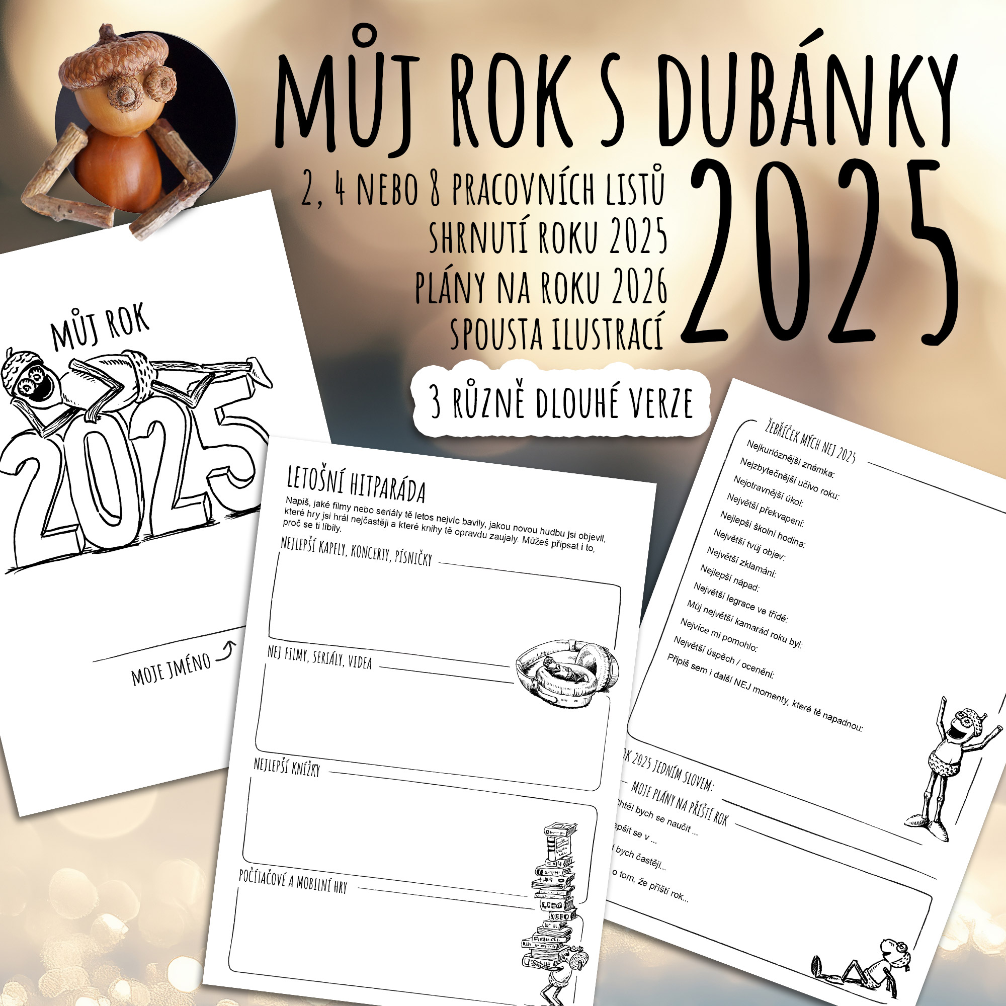 Můj rok s dubánky 2025