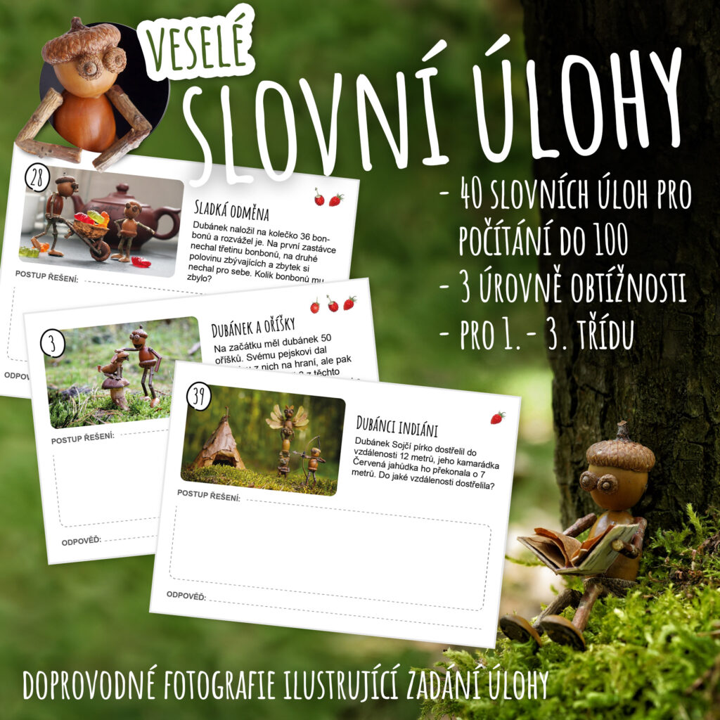 Veselé slovní úlohy s dubánky